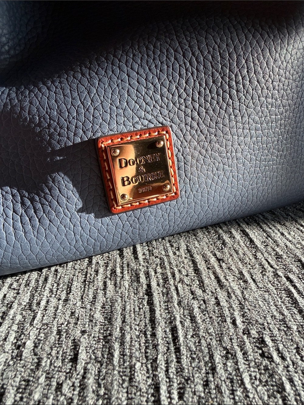 Dooney and Bourke Pebble Grain Twist Strap Hobo - Picture 2 of 16